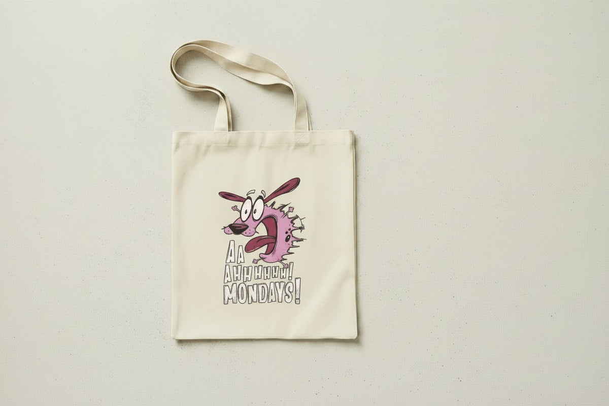 Tote bag AHHH MONDAY