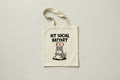 Tote bag MY SOCIAL BATTERY