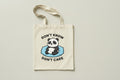 Tote bag PANDA DON'T KNOW DON'T CARE