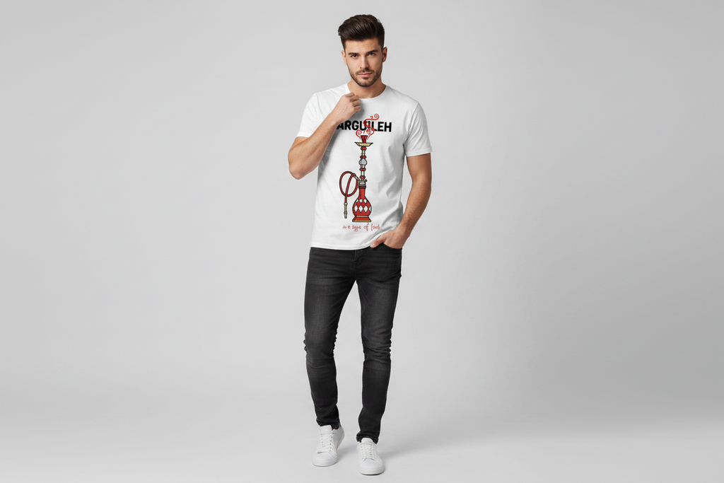 Unisex T-shirt argileh  is a type of food