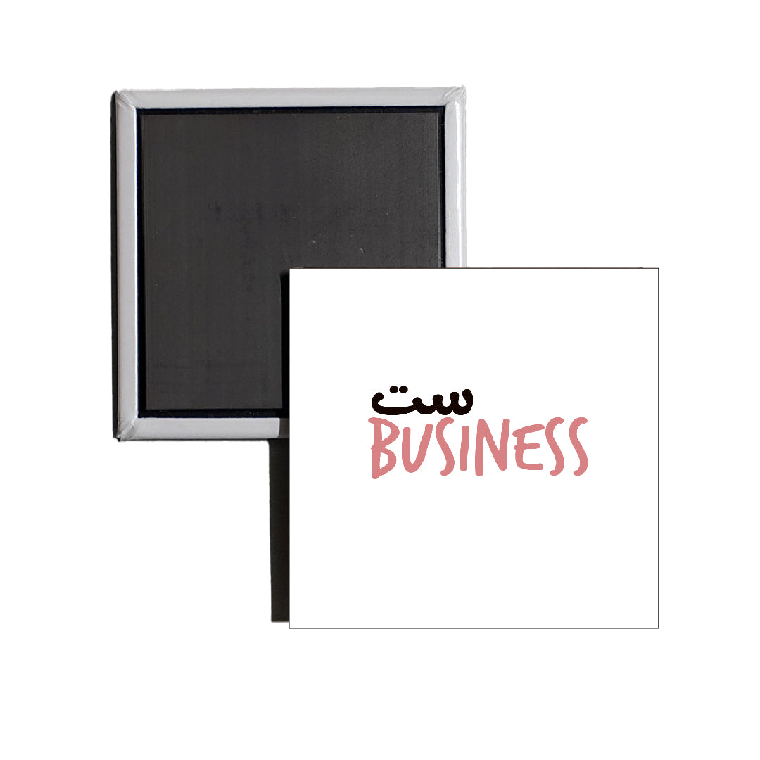 Square Fridge Magnet Badge set business Diy(6,3 cm x 6,3 cm)
