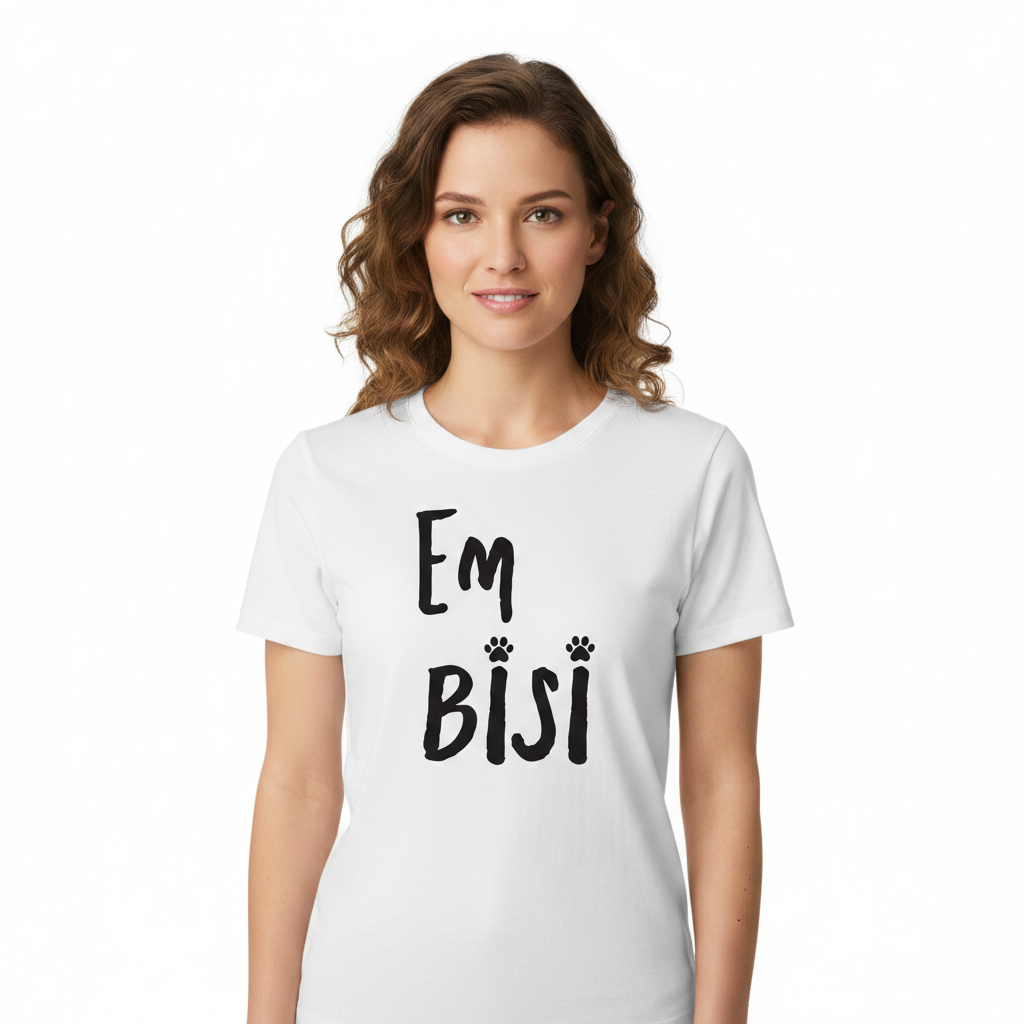 T-shirt em bisi