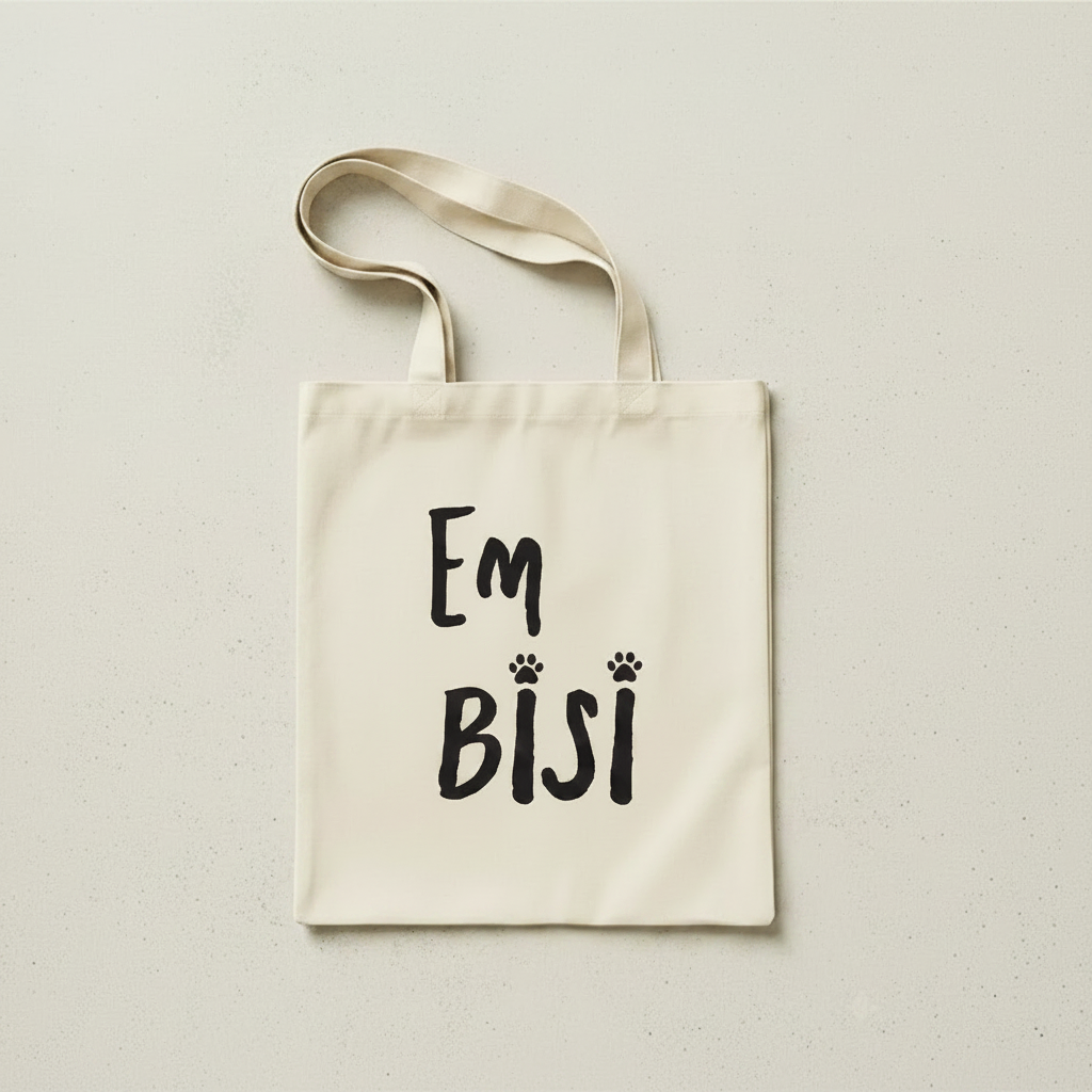 Tote bag em bisi