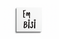 Square Fridge Magnet Badge Em Bisi