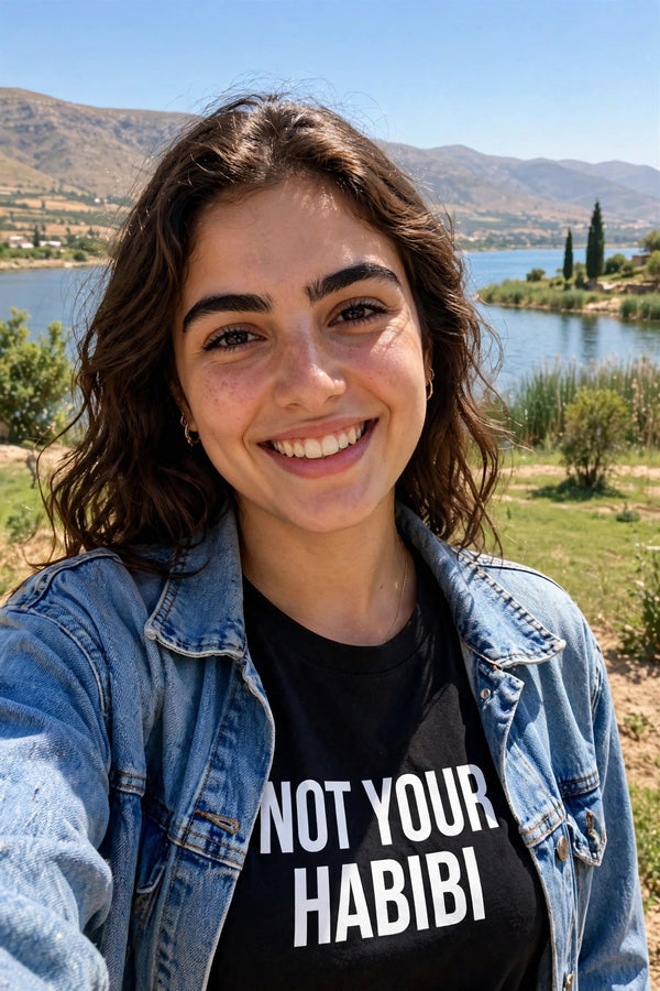 unisex tshirt not your habibi